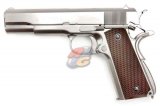 WE M1911A1 GBB ( Full Metal, SV, Wooden Color Grip, without Marking ) Co2 Version