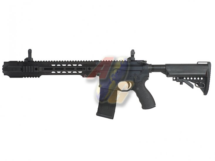 --Out of Stock--EMG Salient Arms Licensed GRY M4 SBR Airsoft GBBR Training Rifle ( CNC Version ) - Click Image to Close
