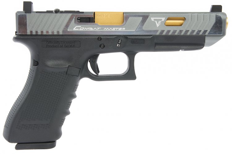 --Out of Stock--EMG Umarex/ VFC TTI Glock 34 GBB ( G&P Custom ) ( GY Two-Tone ) - Click Image to Close
