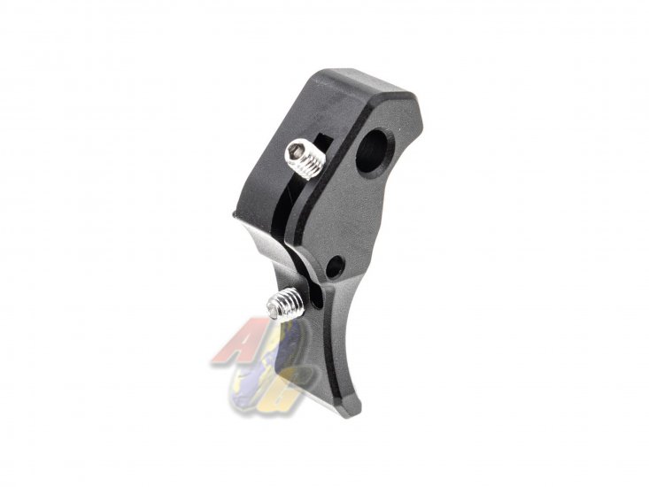 CTM Fuku-2 CNC Aluminum Adjustable Trigger For Action Army AAP-01/ WE G Series GBB ( Black ) - Click Image to Close