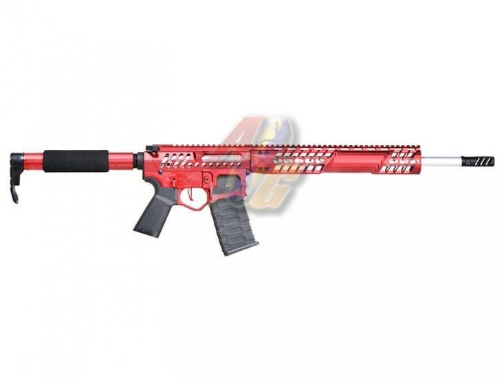 EMG F1 AEG ( Red/ Red Switch/ Tron Stock ) ( by APS ) - Click Image to Close