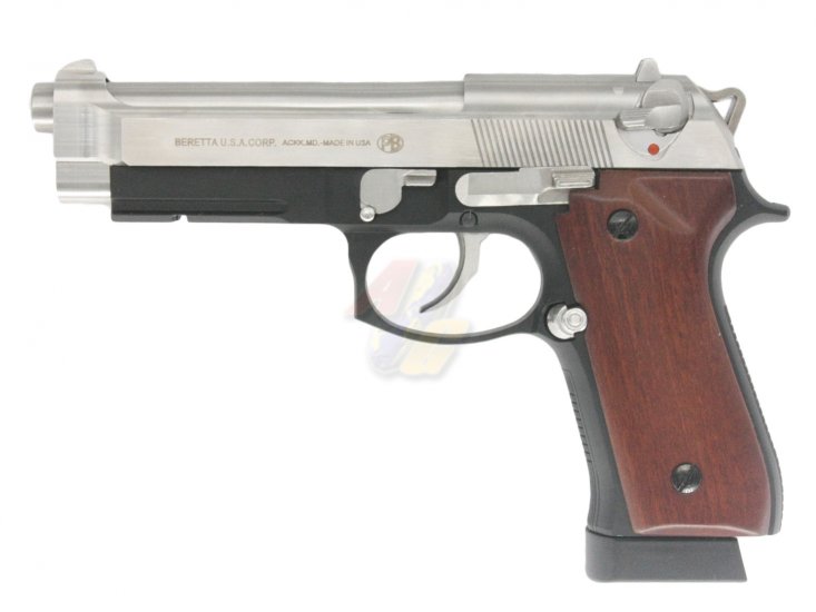 --Out of Stock--SRC SR92 A1 Rail 2-Tone SUS Stainless Steel CO2 Pistol ( Limited Edition ) - Click Image to Close