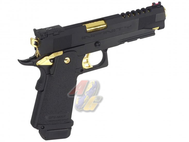 E&C Infinity Hi-Capa 5.1 GBB Pistol ( Gold Barrel ) - Click Image to Close