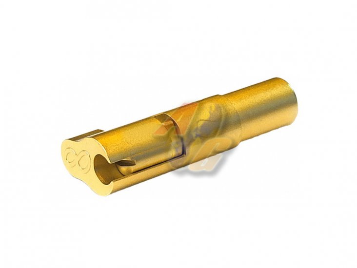 --Out of Stock--Airsoft Masterpiece CNC Steel Magazine Release Catch For Tokyo Marui Hi-Capa Series GBB ( Gold/ Infinity Style ) - Click Image to Close