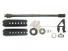 Angry Gun M653 Style Steel Outer Barrel Front Set For Tokyo Marui M4 Series GBB ( MWS )