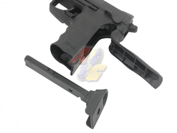 --Out of Stock--Umarex/ WG H&K HK45 Co2 Fixed Slide Gas Pistol ( 6mm ) - Click Image to Close