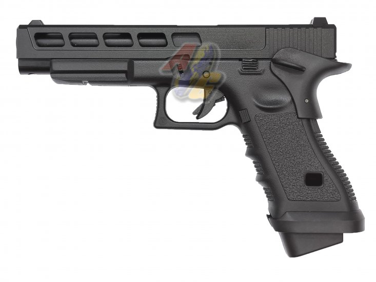 --Out of Stock--Army CNC Metal Slide H34 F Style GBB Pistol ( Black ) - Click Image to Close