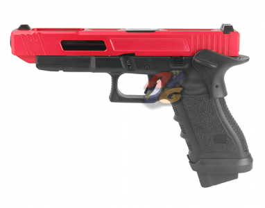 --Out of Stock--Army CNC Metal Slide H34 Z Style GBB Pistol ( Red )