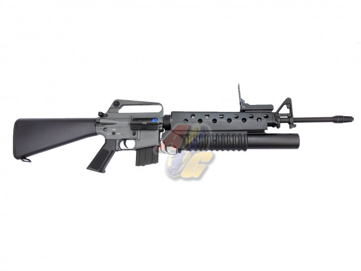 --Out of Stock--E&C M16A1 VN AEG with M203 Grenade Launcher ( with Marking ) - Click Image to Close