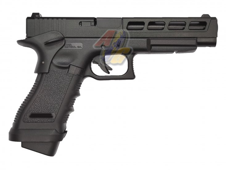 --Out of Stock--Army CNC Metal Slide H34 F Style GBB Pistol ( Black ) - Click Image to Close