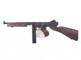 King Arms Thompson M1A1 Military AEG ( Real Wood )