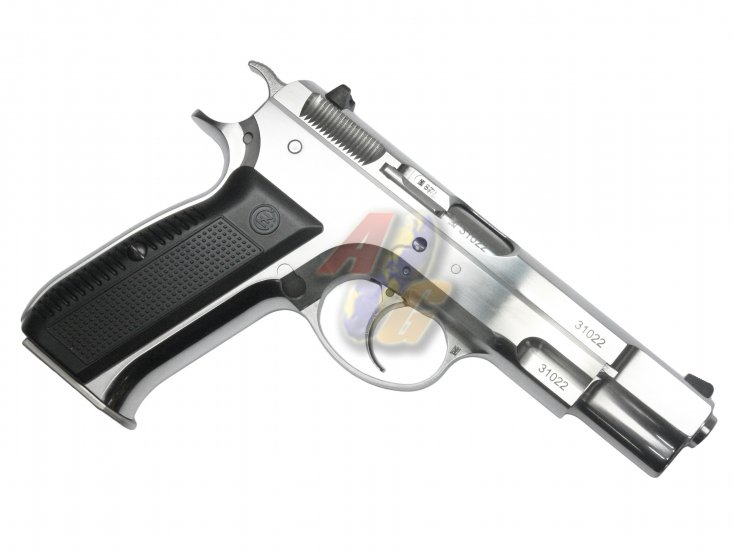 --Out of Stock--SAT Custom Full CNC Stainless Steel KJ CZ75 Gas Version - Click Image to Close