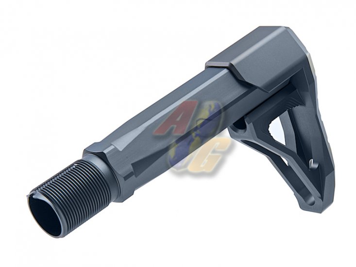 --Out of Stock--Airsoft Surgeon B5 Stock with Stock Tube For M4 Series GBB ( Grey ) - Click Image to Close