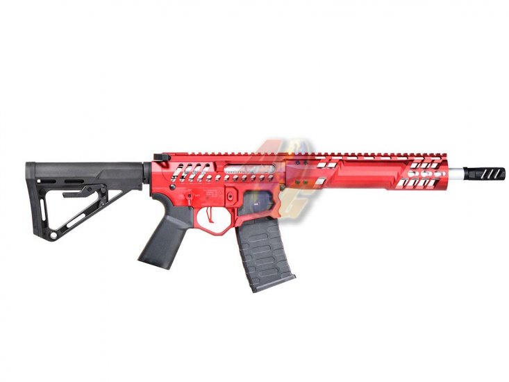 EMG F1 SBR BDR-15 AEG ( Red/ Red Switch/ RS-3 Stock ) ( by APS ) - Click Image to Close