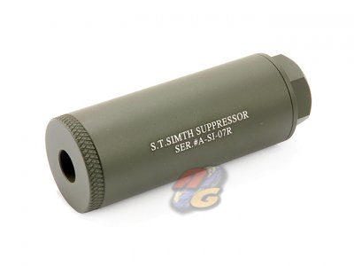 --Out of Stock--Action 35x80mm S.T. Simth Suppressor Silencer (OD, 14mm-)