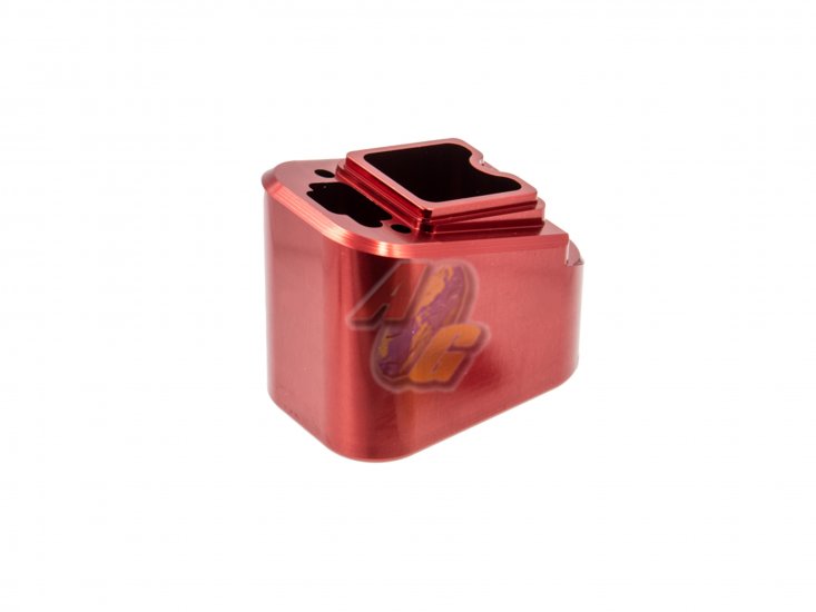 RGW T-Style Magazine Extension For Umarex/ VFC Glock Series GBB ( Red ) - Click Image to Close