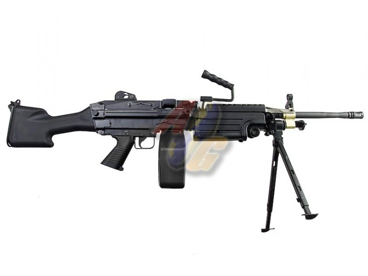 --Out of Stock--A&K M249 MKII Light Machine AEG ( Black ) - Click Image to Close