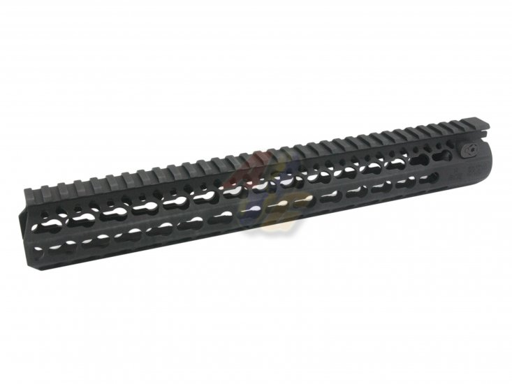 C&C Bravo Style KMR 13" KeyMod Rail For M4/ M16 Series GBB ( Black ) - Click Image to Close