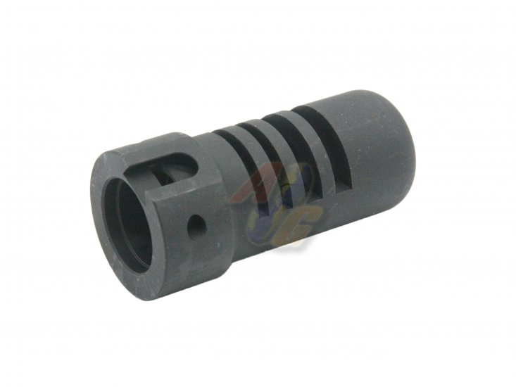 --Out of Stock--RGW Steel Thompson Flash Hider without Marking For Cybergun/ WE M1A1 GBB - Click Image to Close
