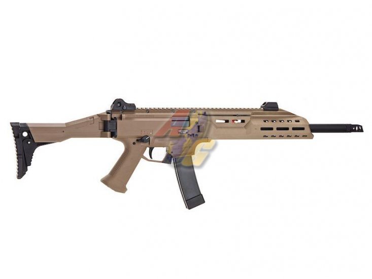 ASG CZ Scorpion EVO3A1 Carbine AEG ( FDE ) - Click Image to Close