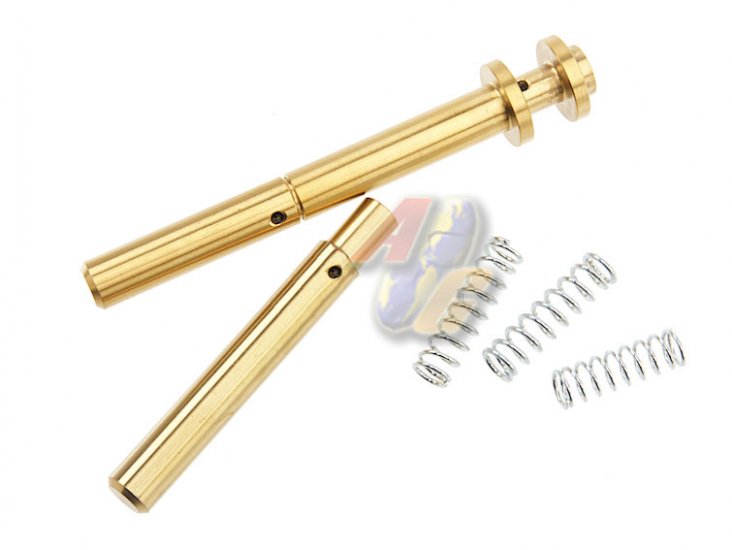 COWCOW Technology RM1 Stainless Steel Guide Rod For Tokyo Marui Hi-Capa 5.1/ 4.3 Series GBB ( Gold ) - Click Image to Close