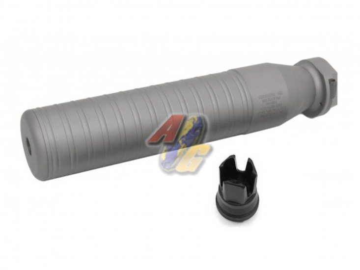 Airsoft Artisan MCX 762Ti Style QD Silencer with Taper-Lok Muzzle Brake - Click Image to Close