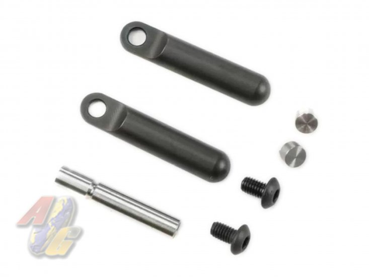 BJ Tac KNS Stlye Steel Anti Rotationl Pins Set ( BK ) - Click Image to Close