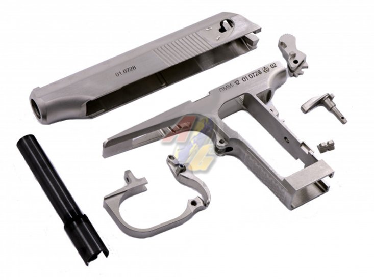 Mafioso Airsoft Makarov PMM CNC Stainless Kit For WE Makarov Series GBB - Click Image to Close