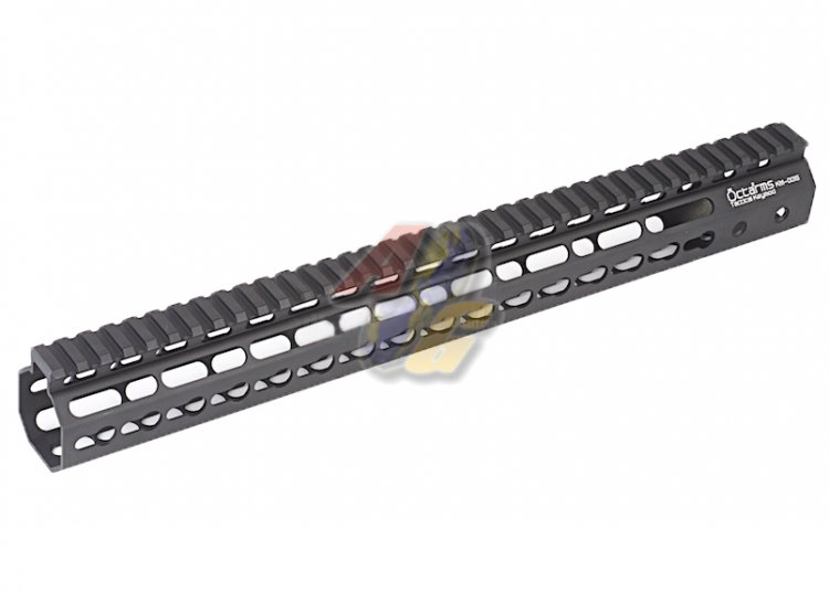 ARES Octarms 15 Inch Tactical KeyMod System Handguard Set ( Black ) - Click Image to Close