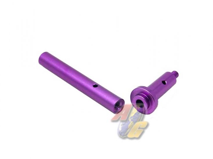 AIP Aluminum Recoll Spring Rod For Tokyo Marui 4.3 Series GBB ( Purple ) - Click Image to Close