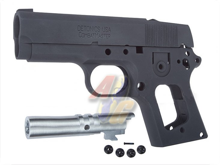--Out of Stock--Guarder Aluminum Kit For Tokyo Marui Detonics.45 Series GBB ( Anodized Black/ Early Ver. ) - Click Image to Close