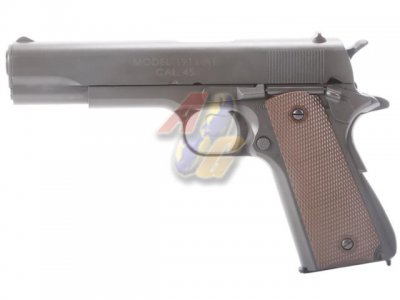 --Out of Stock--King Arms CNC Metal M1911-A1 CAL .45 GBB Pistol ( Grey )