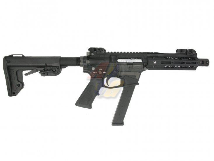 King Arms TWS 9mm SBR GBB ( BK ) - Click Image to Close