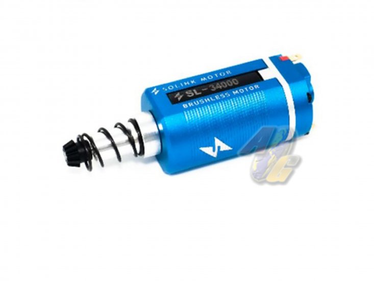 Solink SX-1 High Speed Super Torque Brushless Motor ( 34000rpm/ Long ) - Click Image to Close