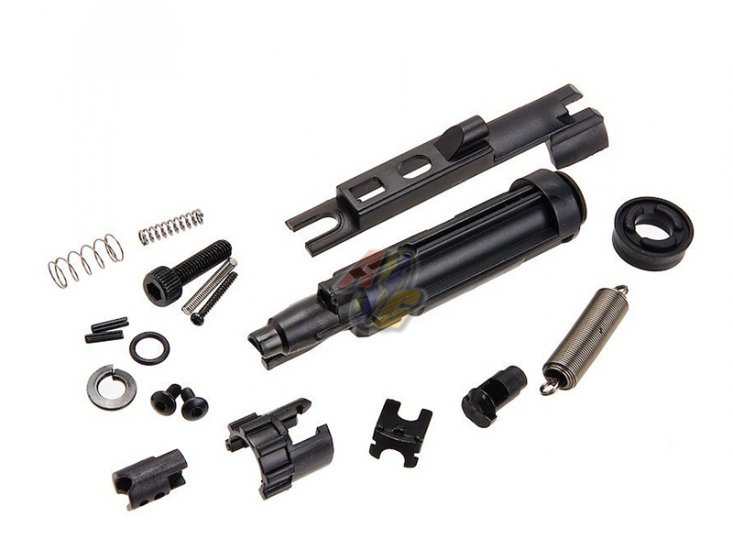 --Out of Stock--T8 Enhanced Nozzle Complete Set For Tokyo Marui M4 Series GBB ( MWS ) - Click Image to Close