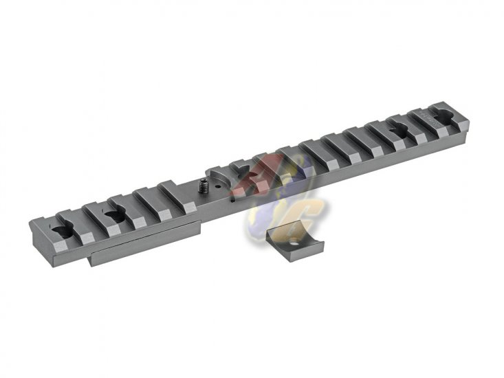 --Out of Stock--X22 Builders Aluminum Upper Rail For KJ KC02 GBB ( Titan Sliver ) - Click Image to Close