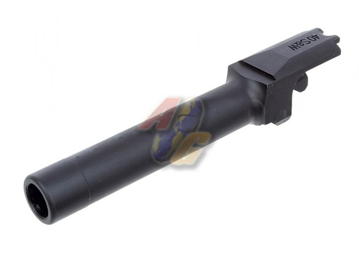 Guarder .40 SW CNC Steel Outer Barrel For Tokyo Marui M&P9 Series GBB ( BK ) - Click Image to Close