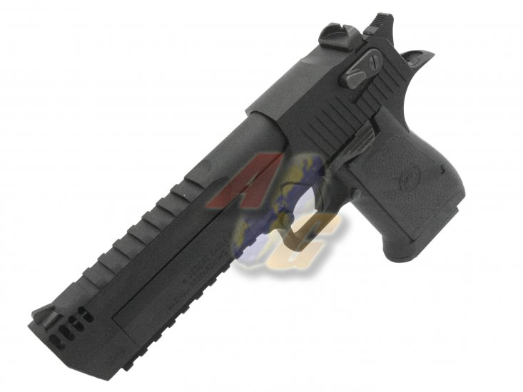 Cybergun/ WE Full Metal Desert Eagle L6 .50AE Pistol ( Black/ Licensed by Cybergun ) - Click Image to Close