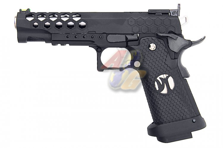 Armorer Works Hex Cut 5.1 GBB ( Black/ Full-Auto ) - Click Image to Close