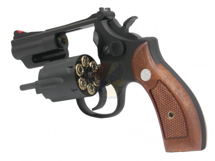 Tanaka S&W M19 Combat Magnum 2.5 Inch Gas Revolver ( Heavy Weight/ Black ) - Click Image to Close