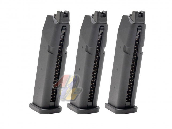 SilencerCo Airsoft MAXIM 9 24rds Gas Magazine ( 3 pcs ) ( by Krytac ) - Click Image to Close