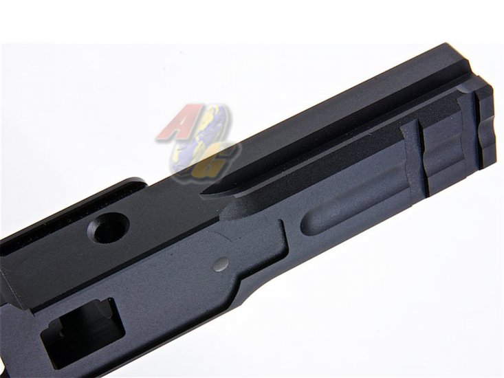 5KU CNC Aluminum Middle Frame For Tokyo Marui Hi-Capa Series GBB ( Type 4/ BK ) - Click Image to Close