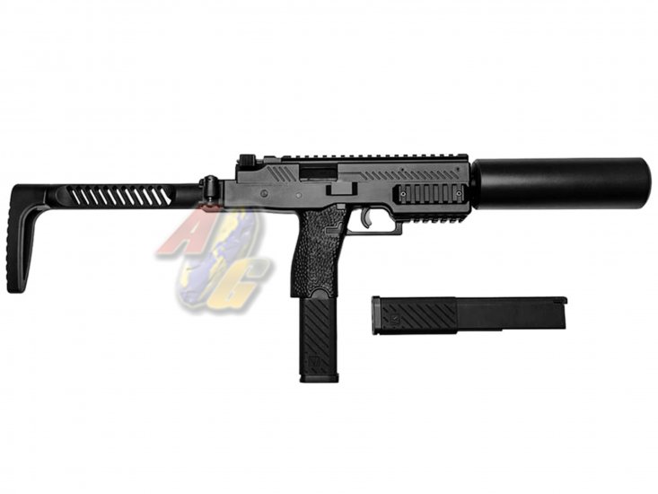 VORSK VMP-1 GBB with 2 Magazines and Suppressor ( Black ) - Click Image to Close