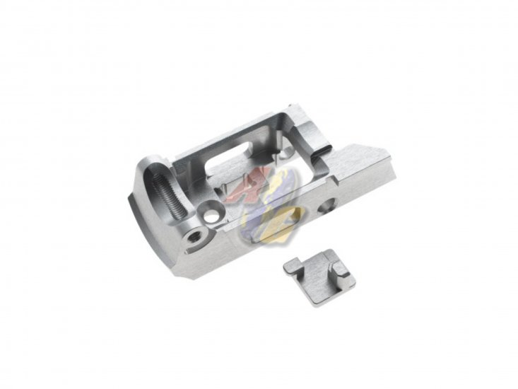 COWCOW Technology AAP-01 7075 Aluminum Enhanced Trigger Housing ( Silver ) - Click Image to Close