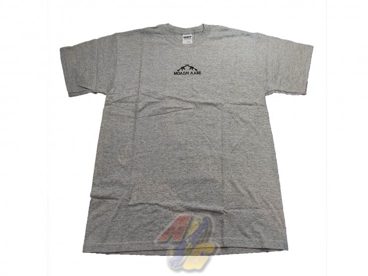 Gildan T-Shirt ( Grey, MolΩn labe, XL ) - Click Image to Close