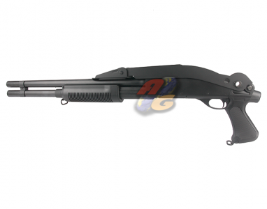--Out of Stock--CYMA Folding Stock M870 Long Metal Shotgun ( BK )