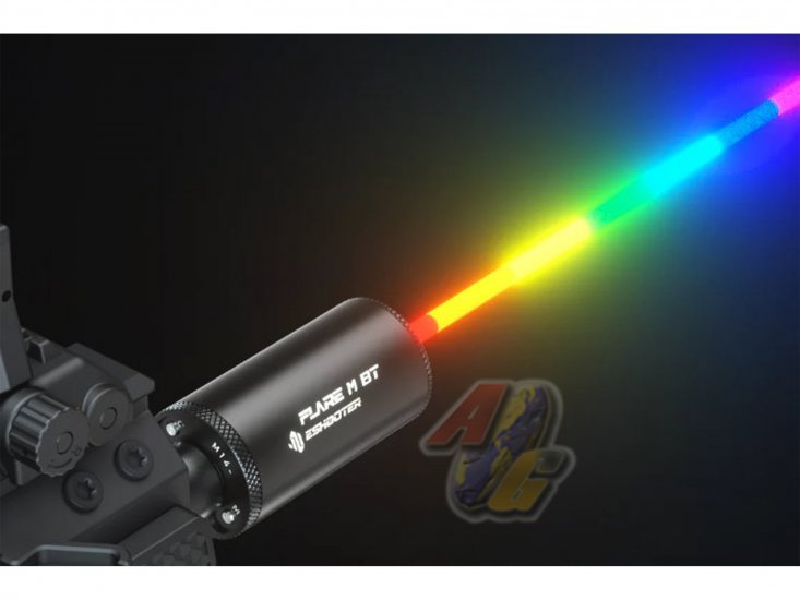 Eshooter Flare M Tracer Unit ( Black/ RGB Rainbow Color, Bluetooth Function ) - Click Image to Close