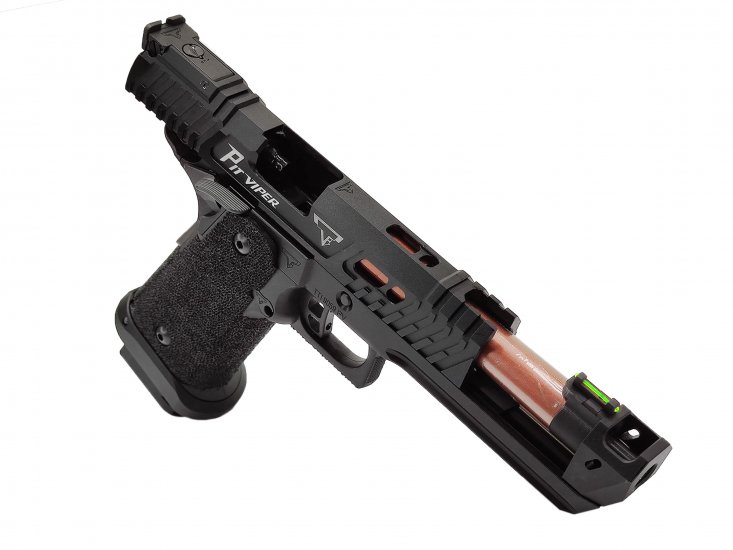 --Out of Stock--Army TTI Licensed PIT Viper CNC Silde GBB ( Black ) - Click Image to Close