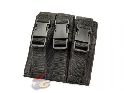 --Out of Stock--King Arms Triple Pistol Mag Pouch ( Black )