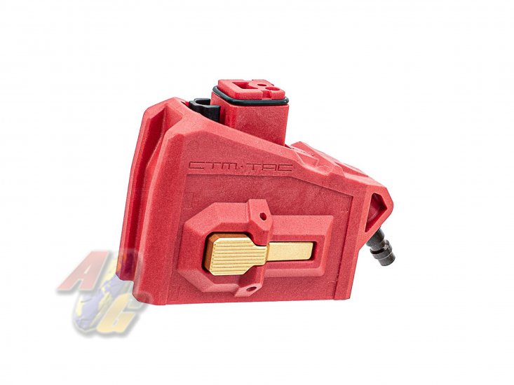CTM HPA M4 Magazine Adapter For G Series, AAP-01 Series GBB ( Red/ Gold ) - Click Image to Close